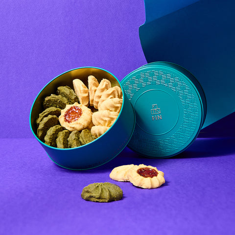 Enchanted Tea Time Cookies Gift Box (18 pcs) 逸香濃茶曲奇禮盒 (18 件) T03