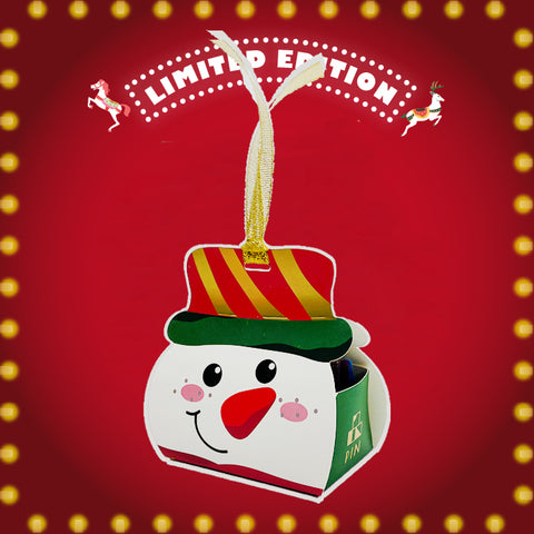 SNOWMAN ORNAMENT GIFT BOX