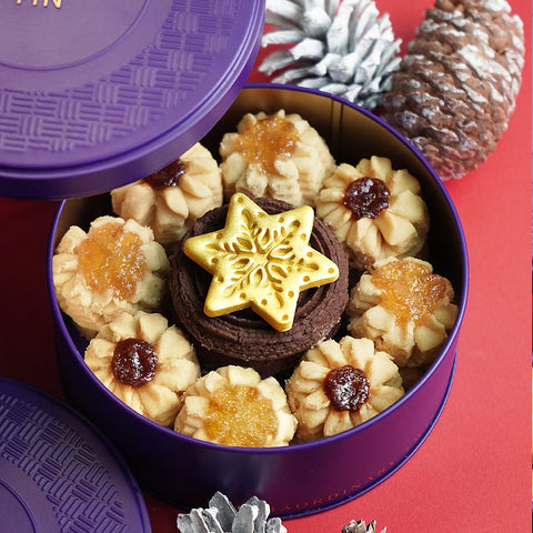 Xmas Joyful Jam Cookie Gift Box (19 pcs) 快樂果酱曲奇禮盒 (19 件) T01